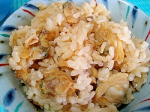 絶品！あさりの炊き込みご飯